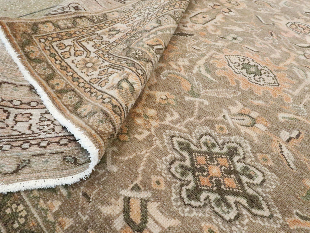 Vintage Persian Malayer Accent Rug (Pair: 1 of 2), No.27898 - Gsblank