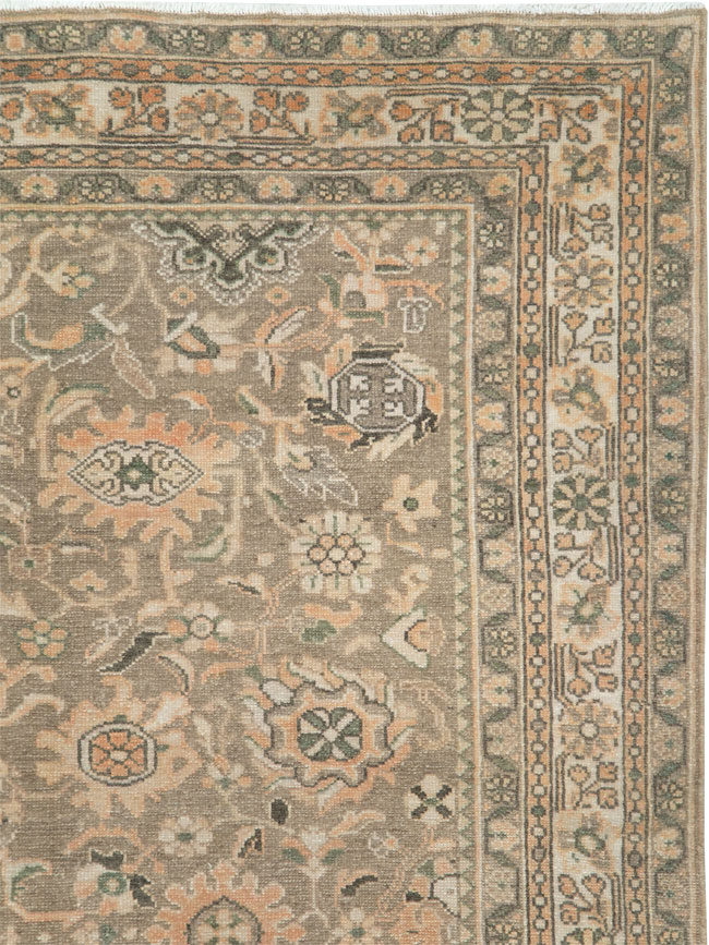 Vintage Persian Malayer Accent Rug (Pair: 2 of 2), No.27899 - Gsblank