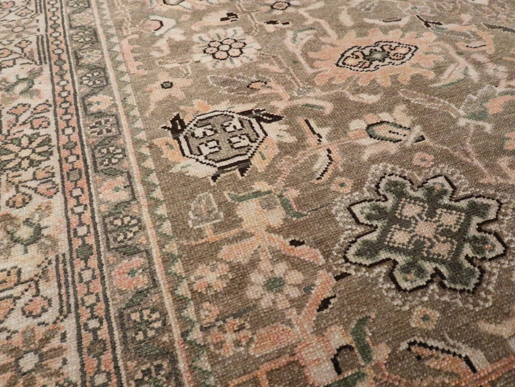 Vintage Persian Malayer Accent Rug (Pair: 2 of 2), No.27899 - Gsblank