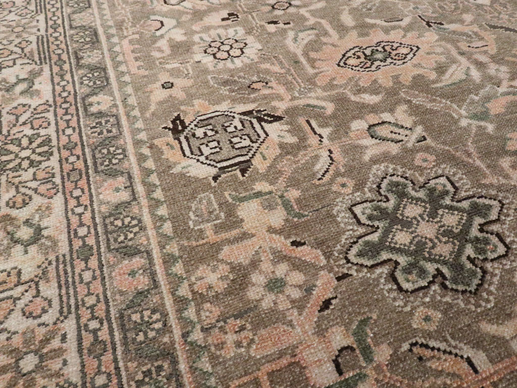 Vintage Persian Malayer Accent Rug (Pair: 2 of 2), No.27899 - Gsblank
