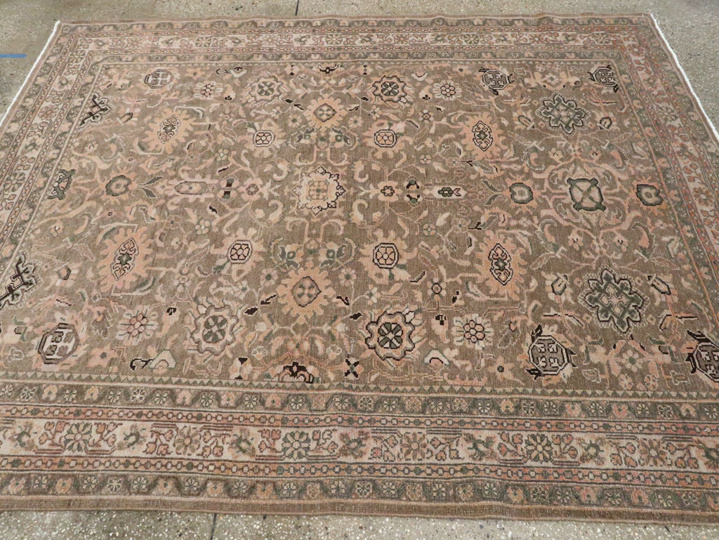 Vintage Persian Malayer Accent Rug (Pair: 2 of 2), No.27899 - Gsblank