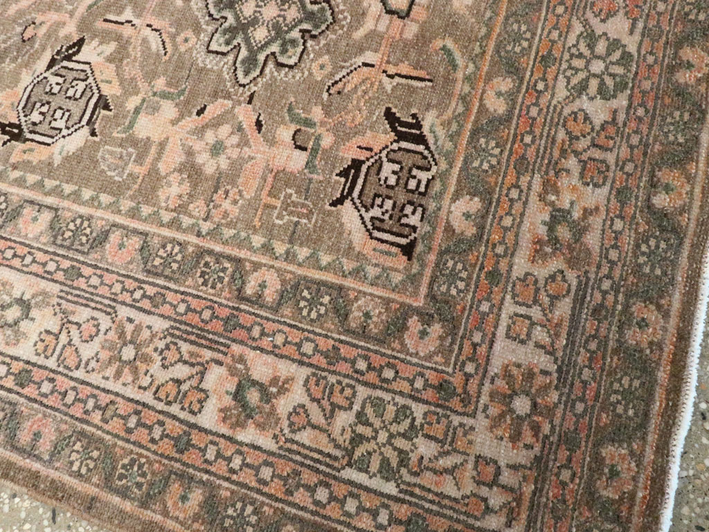 Vintage Persian Malayer Accent Rug (Pair: 2 of 2), No.27899 - Gsblank