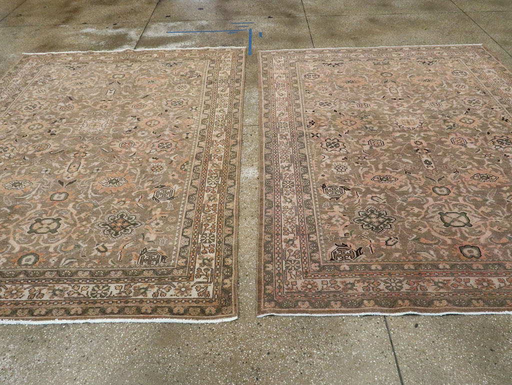 Vintage Persian Malayer Accent Rug (Pair: 2 of 2), No.27899 - Gsblank