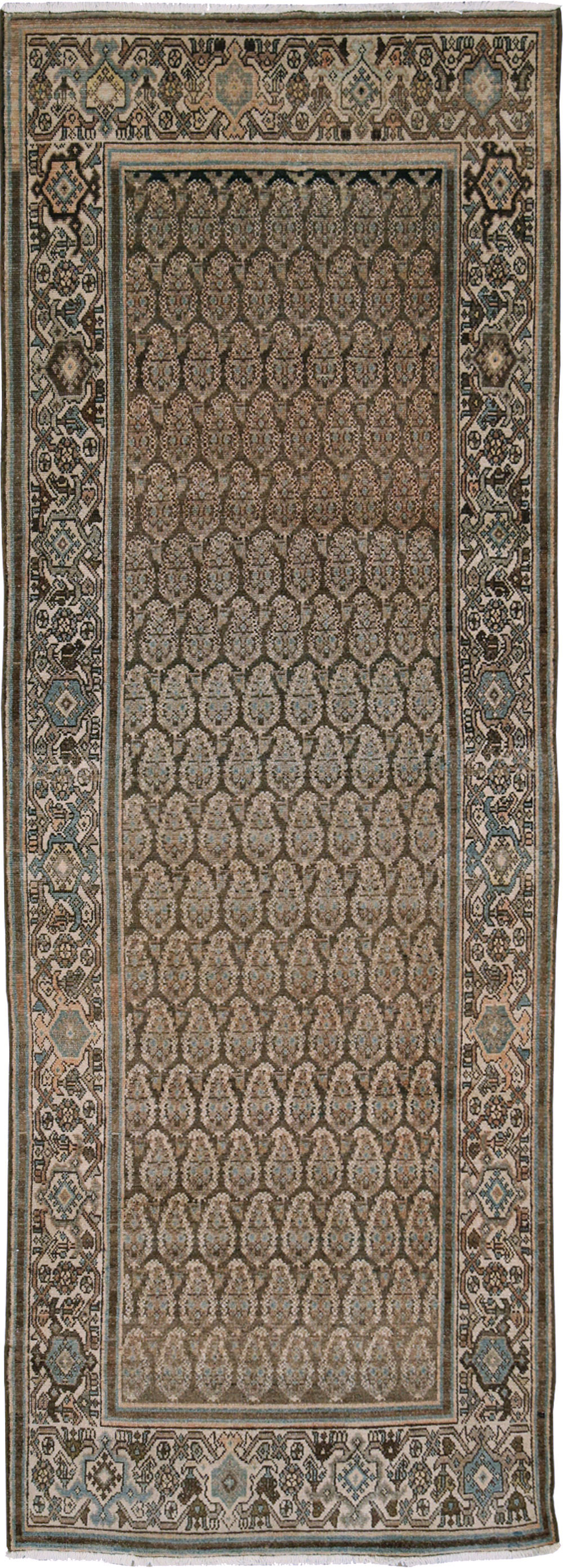 Vintage Persian Malayer Rug, No.27901 - Gsblank