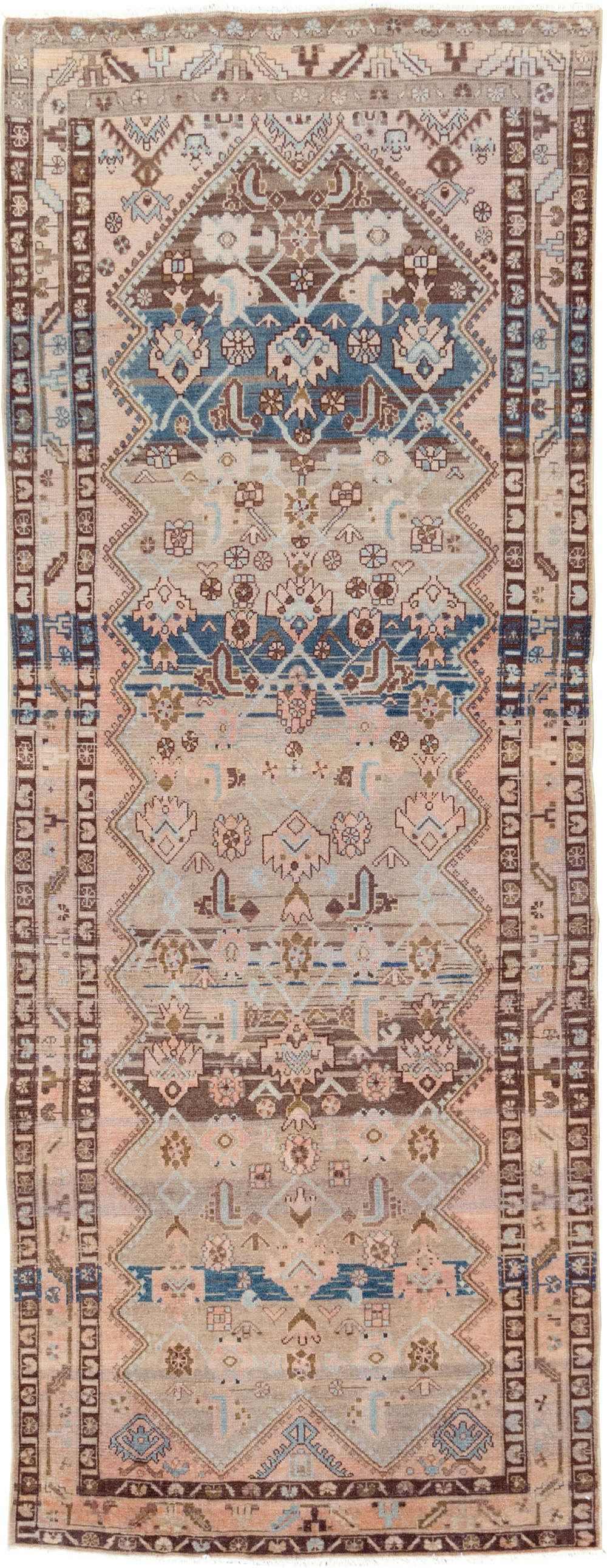 Vintage Persian Malayer Runner, No.27906 - Gsblank