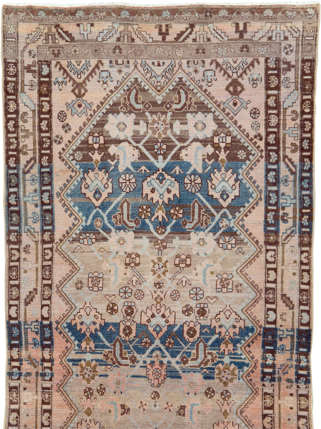 Vintage Persian Malayer Runner, No.27906 - Gsblank
