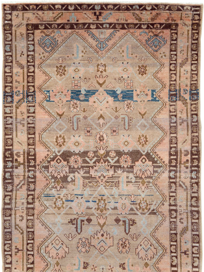 Vintage Persian Malayer Runner, No.27906 - Gsblank