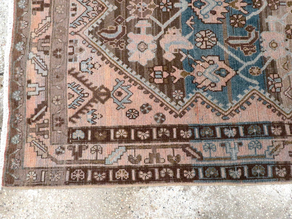 Vintage Persian Malayer Runner, No.27906 - Gsblank