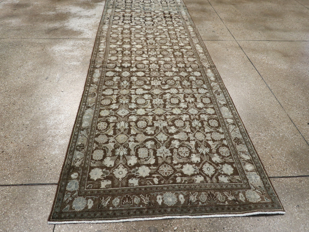 Vintage Persian Malayer Runner, No.27910 - Gsblank