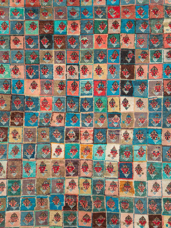 Vintage Persian Mahal Rug, No.27916 - Gsblank