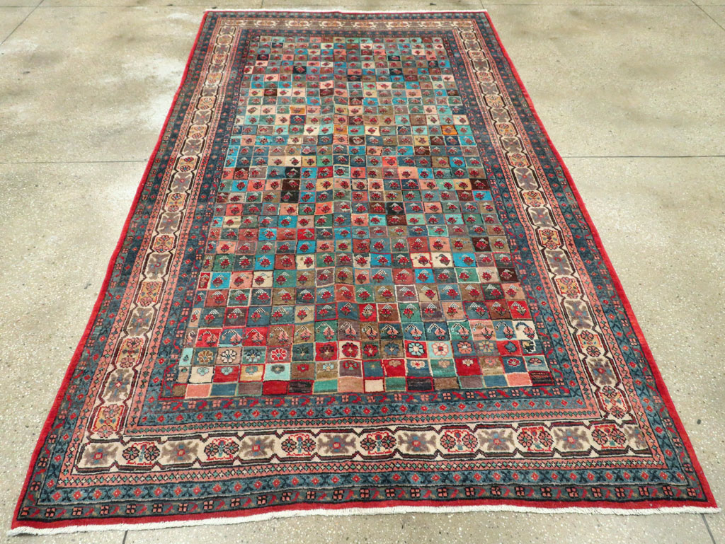 Vintage Persian Mahal Rug, No.27916 - Gsblank