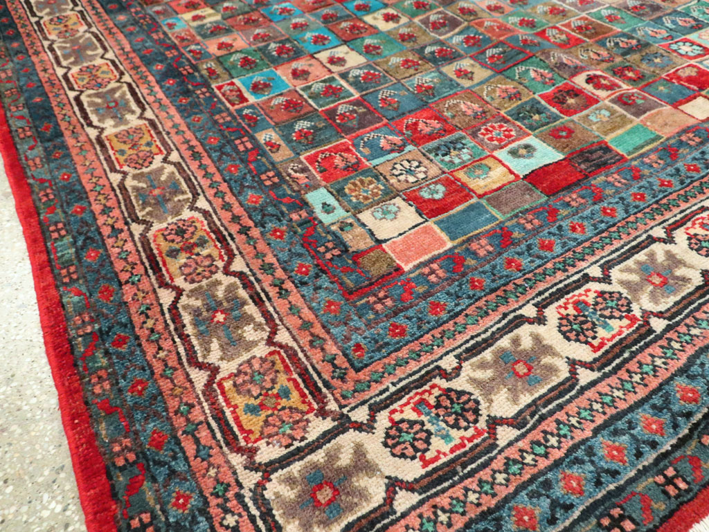 Vintage Persian Mahal Rug, No.27916 - Gsblank