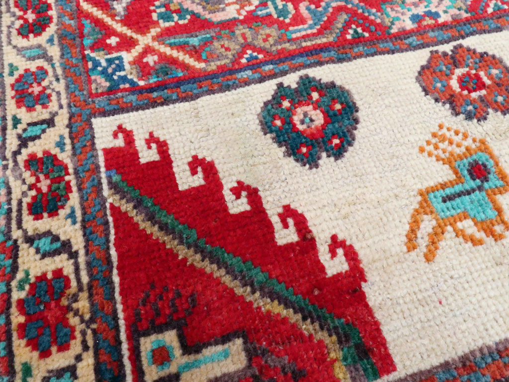 Vintage Persian Mahal Rug, No.27917 - Gsblank