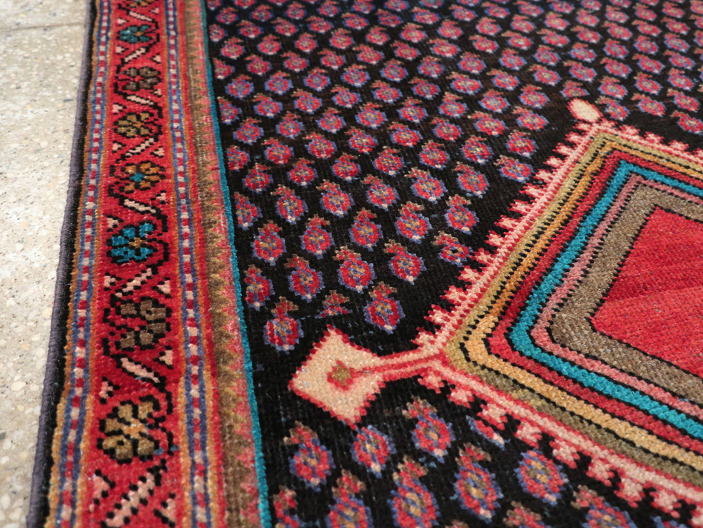 Vintage Persian Mahal Rug, No.27919 - Gsblank
