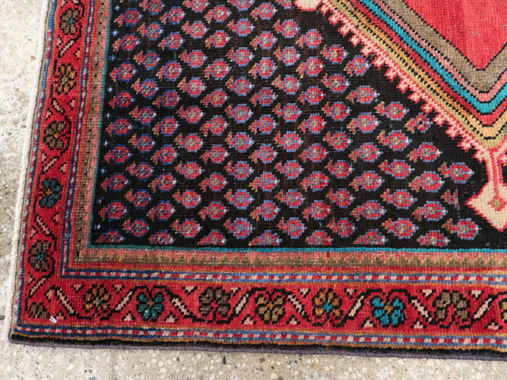 Vintage Persian Mahal Rug, No.27919 - Gsblank
