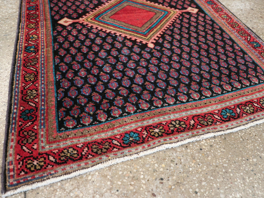 Vintage Persian Mahal Rug, No.27919 - Gsblank