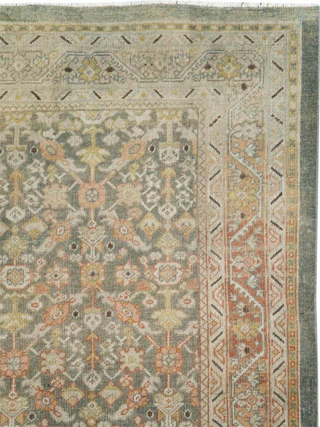 Antique Persian Mahal Gallery Carpet, No.27920 - Gsblank