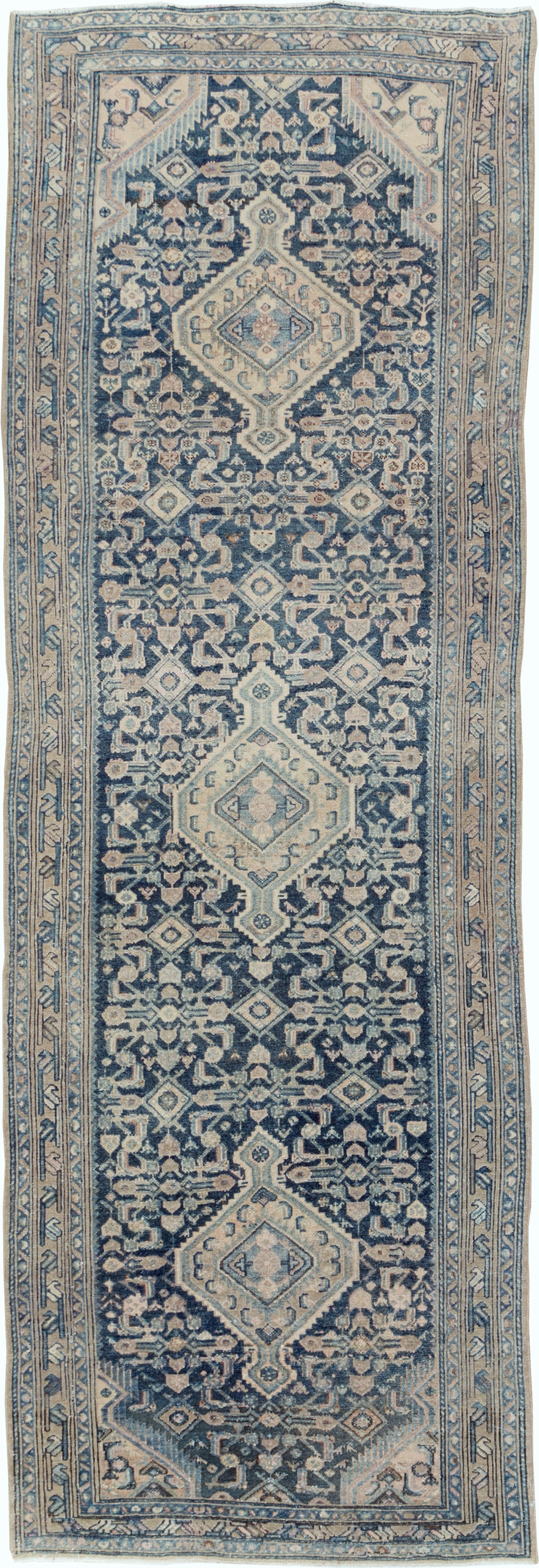Vintage Persian Malayer Runner, No.27925 - Gsblank