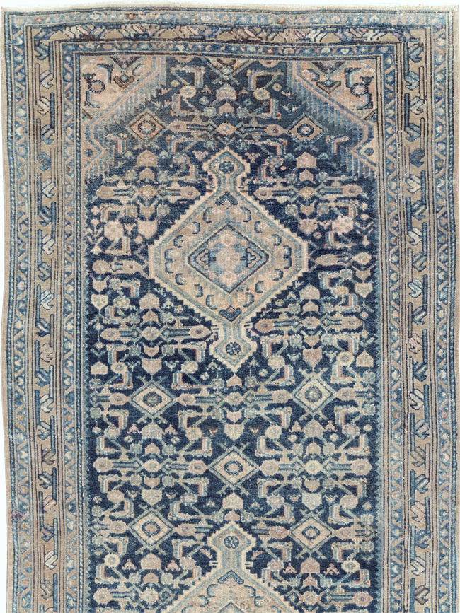 Vintage Persian Malayer Runner, No.27925 - Gsblank