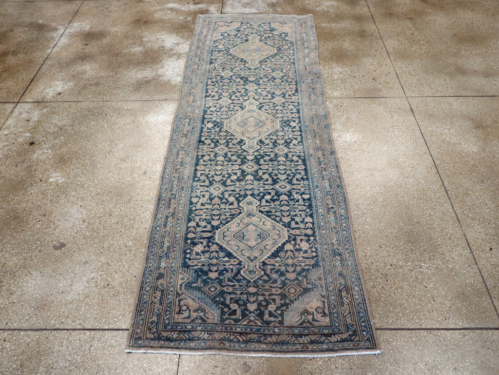 Vintage Persian Malayer Runner, No.27925 - Gsblank