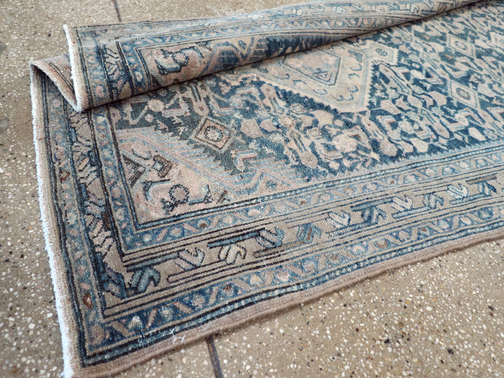 Vintage Persian Malayer Runner, No.27925 - Gsblank