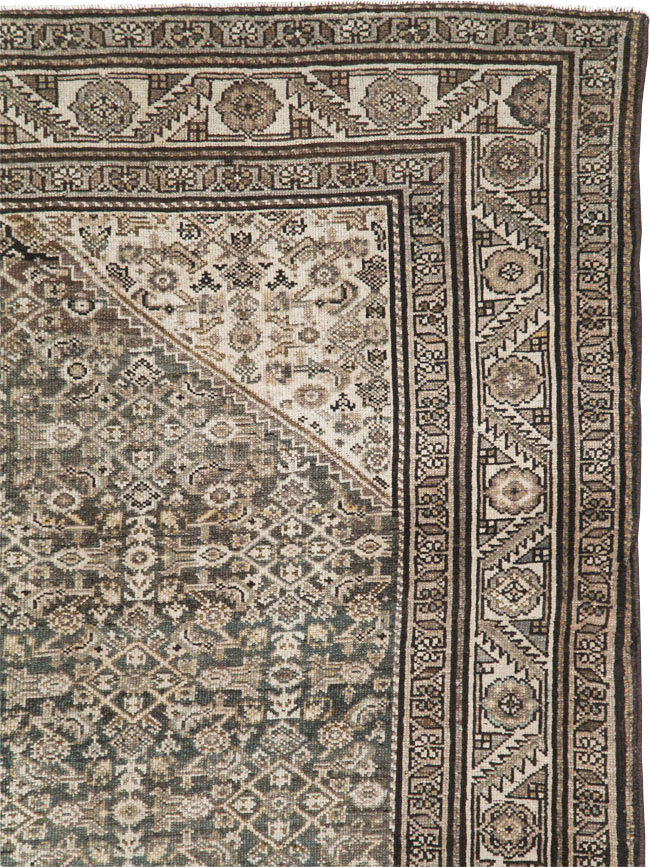 Antique Persian Malayer Gallery Carpet, No.27926 - Gsblank
