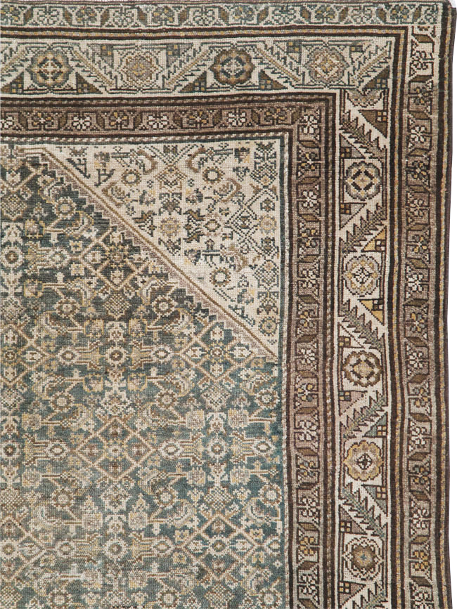 Antique Persian Malayer Gallery Carpet, No.27926 - Gsblank
