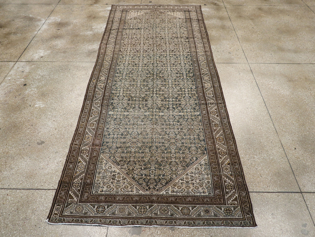 Antique Persian Malayer Gallery Carpet, No.27926 - Gsblank