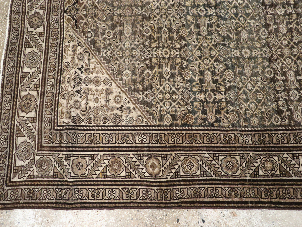 Antique Persian Malayer Gallery Carpet, No.27926 - Gsblank