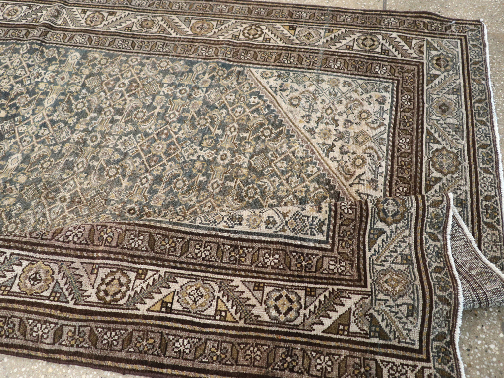 Antique Persian Malayer Gallery Carpet, No.27926 - Gsblank