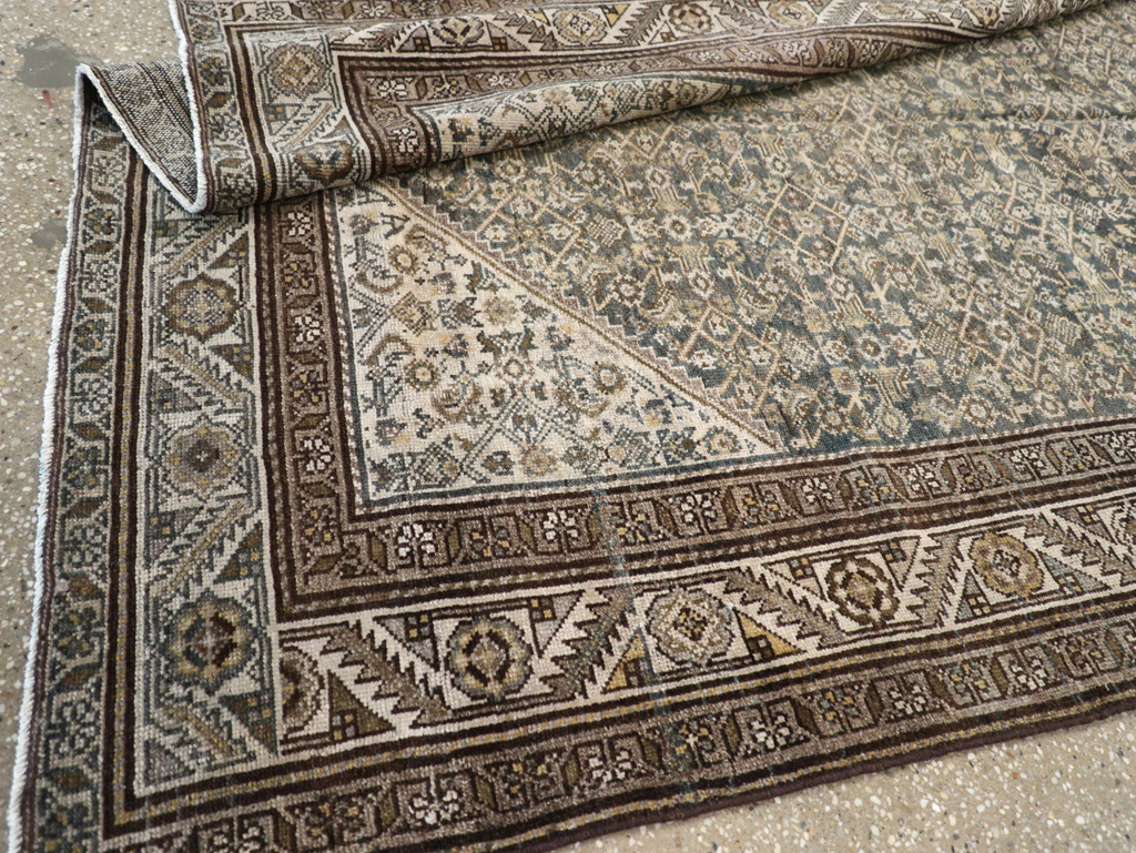 Antique Persian Malayer Gallery Carpet, No.27926 - Gsblank