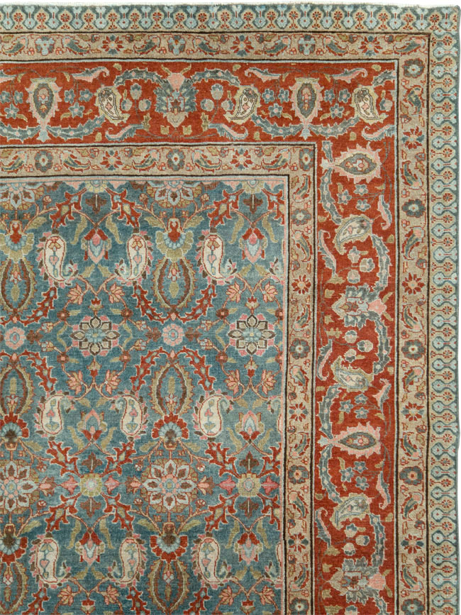 Antique Persian Tabriz Carpet, No.27930 - Gsblank