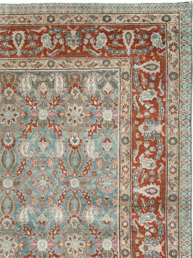 Antique Persian Tabriz Carpet, No.27930 - Gsblank