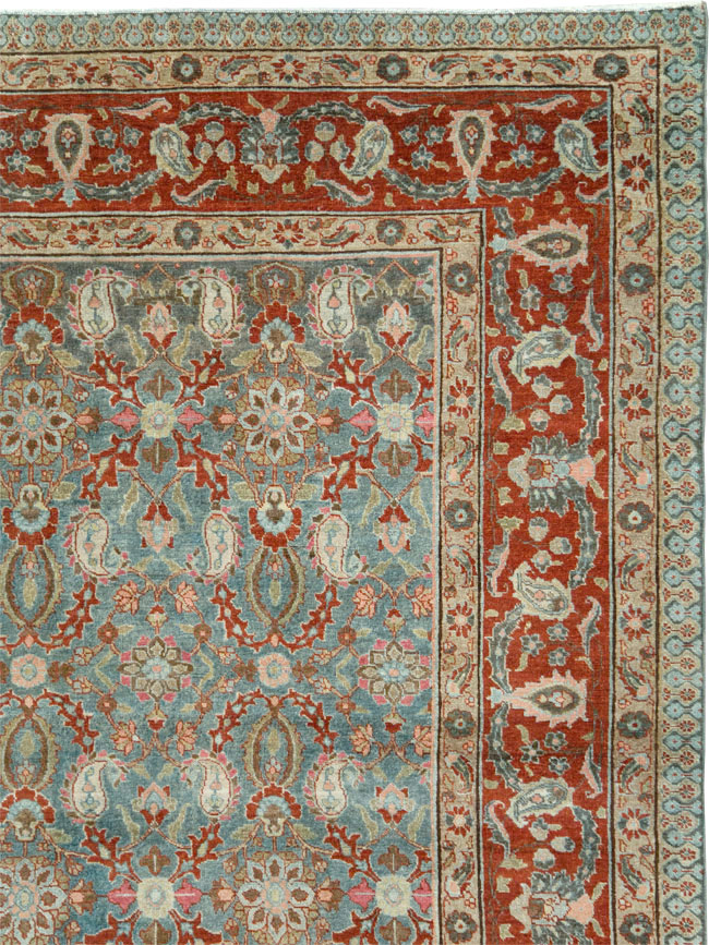 Antique Persian Tabriz Carpet, No.27930 - Gsblank