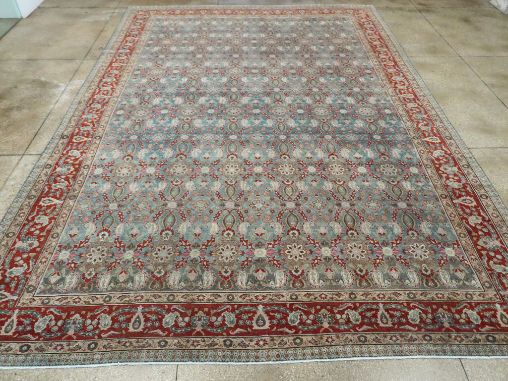 Antique Persian Tabriz Carpet, No.27930 - Gsblank