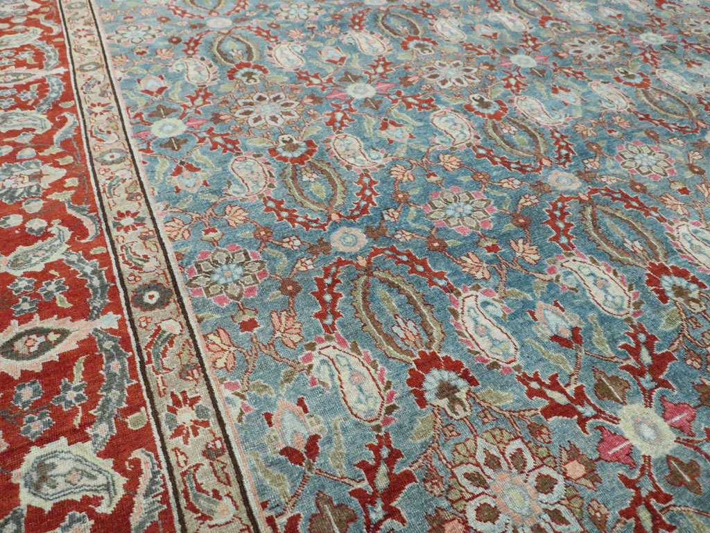 Antique Persian Tabriz Carpet, No.27930 - Gsblank