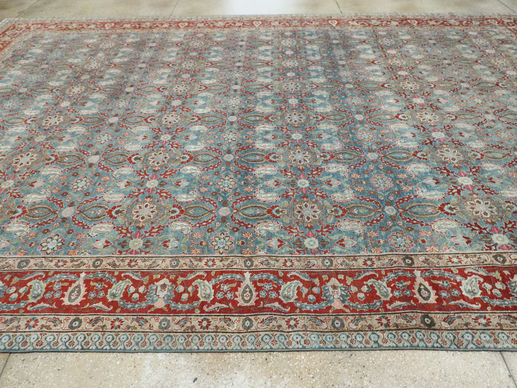 Antique Persian Tabriz Carpet, No.27930 - Gsblank