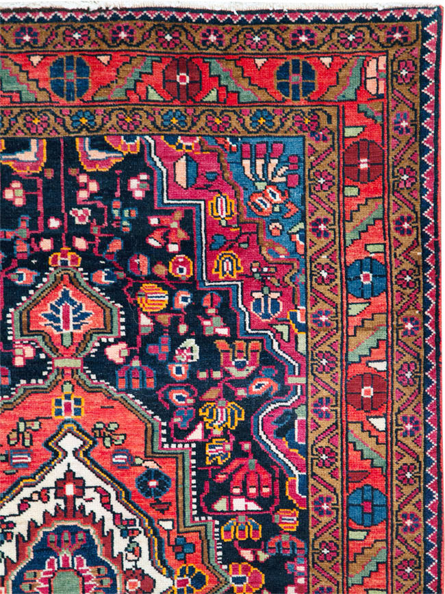 Vintage Persian Malayer Rug, No.27932 - Gsblank