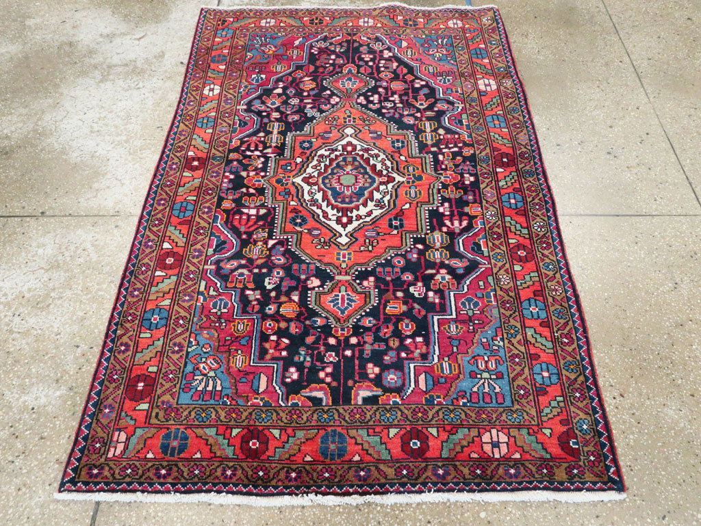 Vintage Persian Malayer Rug, No.27932 - Gsblank
