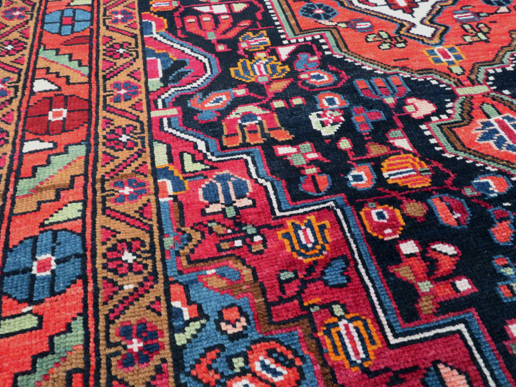 Vintage Persian Malayer Rug, No.27932 - Gsblank