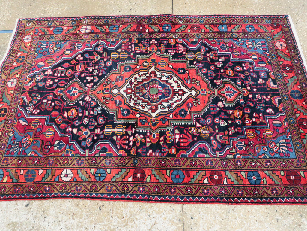 Vintage Persian Malayer Rug, No.27932 - Gsblank