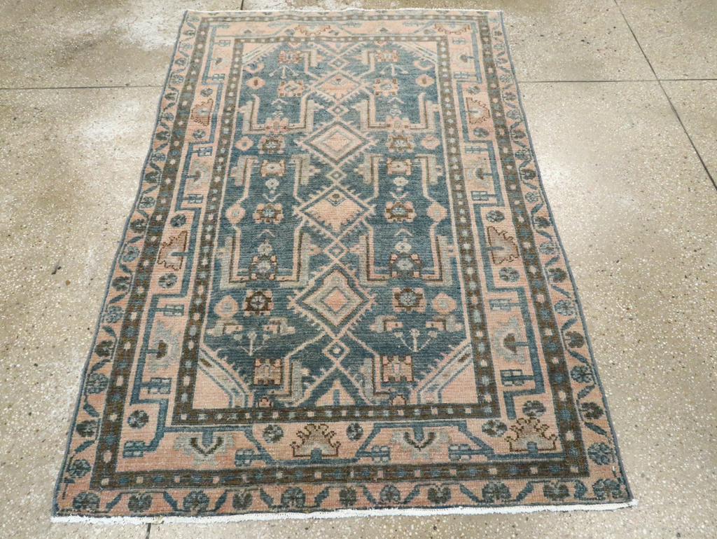Vintage Persian Malayer Rug, No.27933 - Gsblank