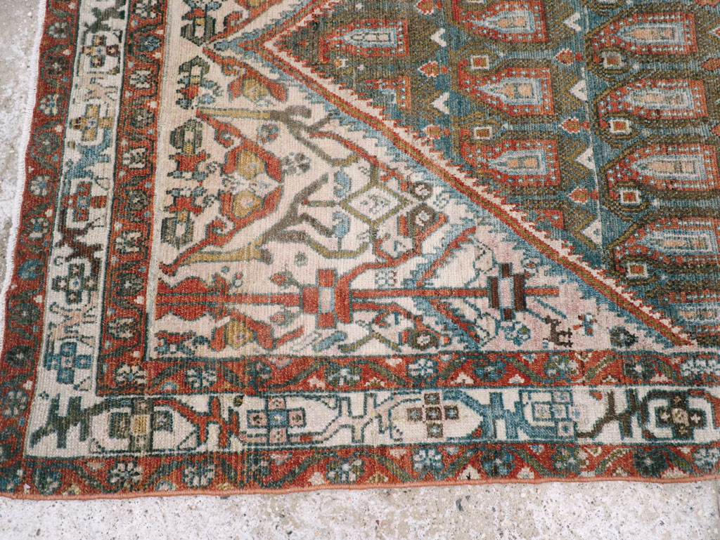 Vintage Persian Malayer Rug, No.27934 - Gsblank