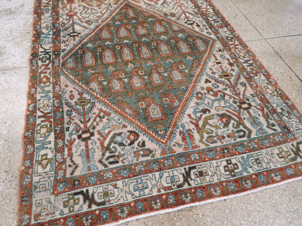 Vintage Persian Malayer Rug, No.27934 - Gsblank
