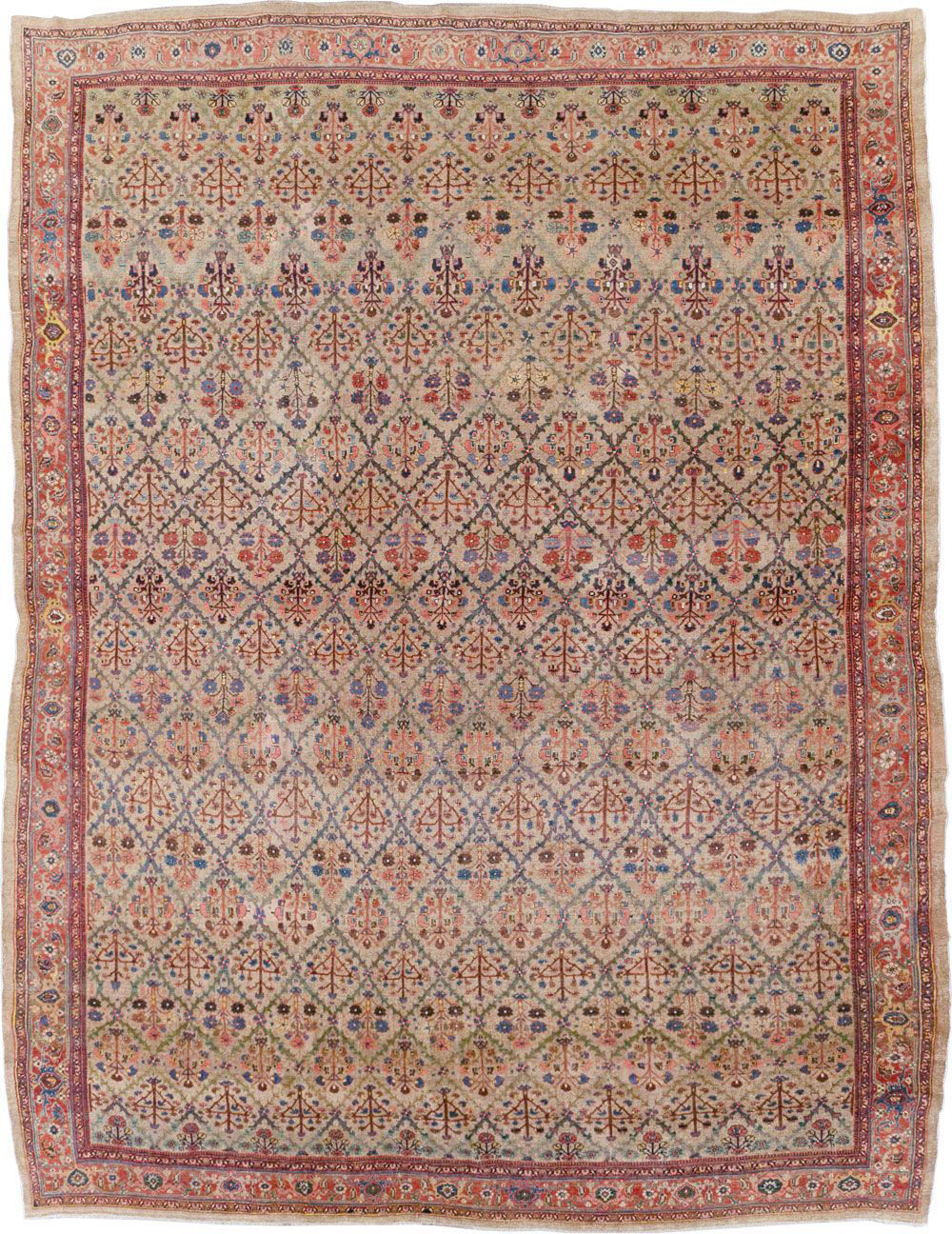 Antique Persian Bidjar Carpet, No.27941 - Gsblank
