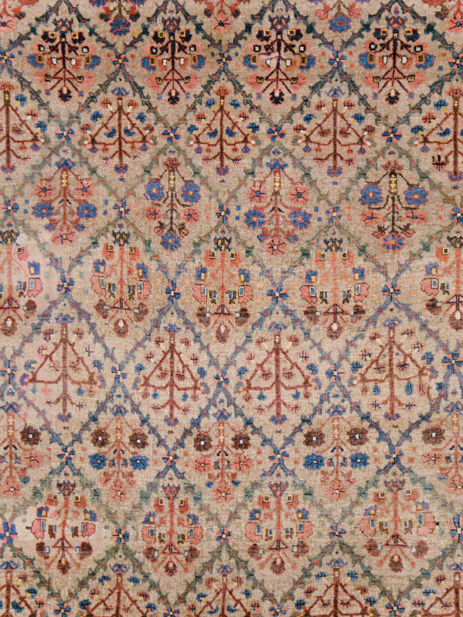 Antique Persian Bidjar Carpet, No.27941 - Gsblank