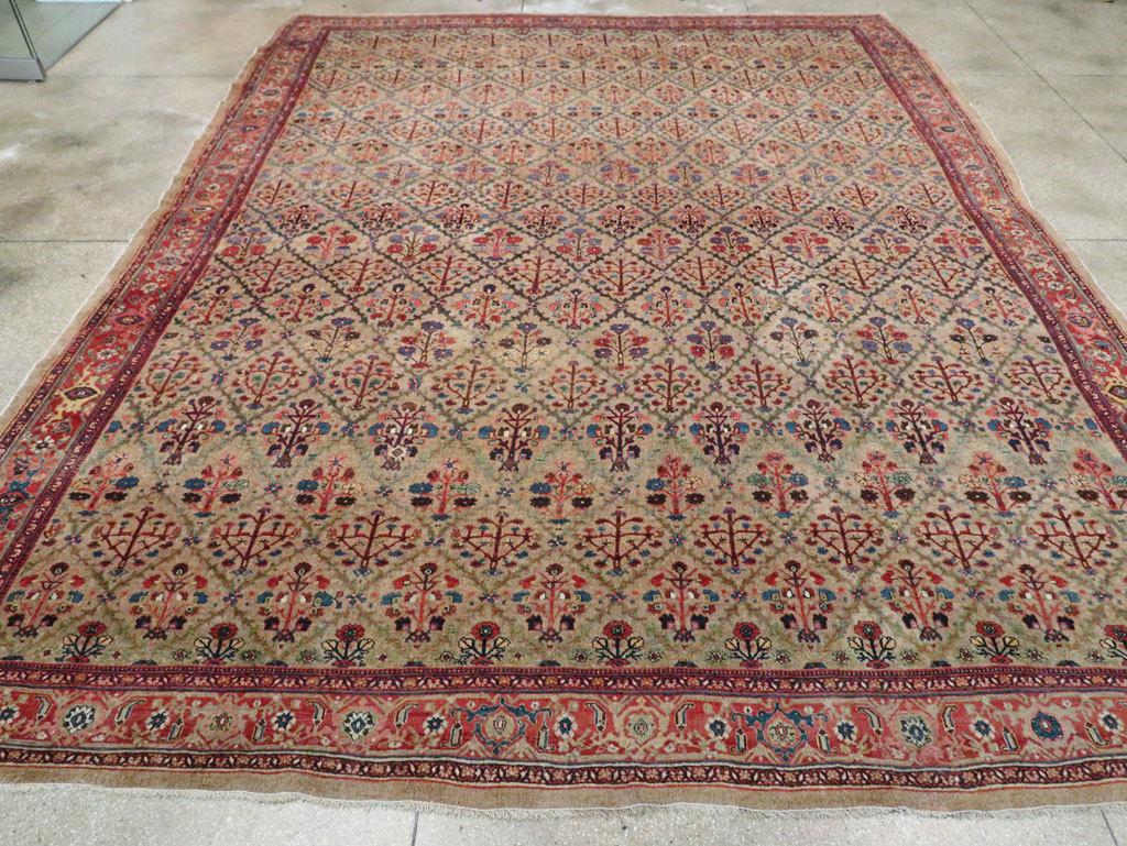 Antique Persian Bidjar Carpet, No.27941 - Gsblank