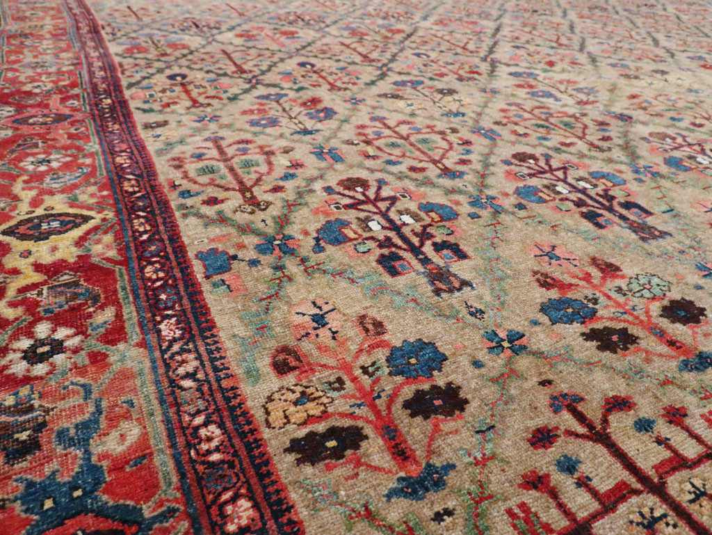 Antique Persian Bidjar Carpet, No.27941 - Gsblank