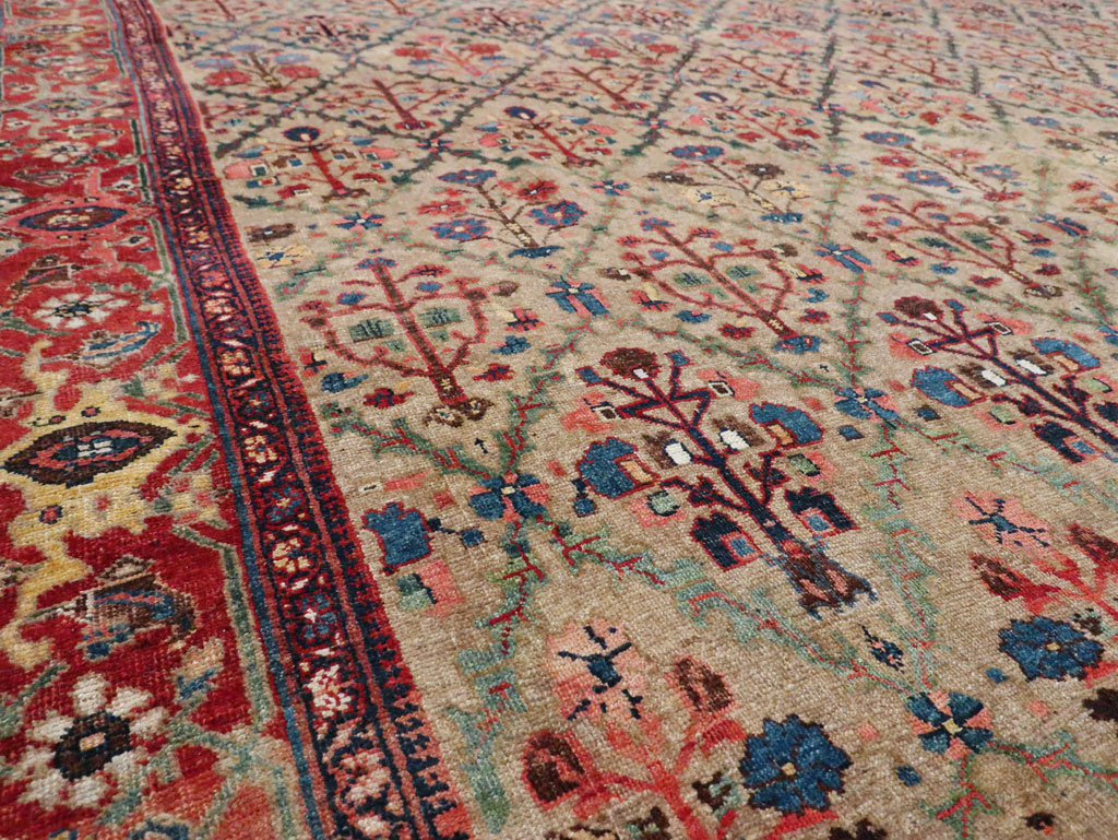 Antique Persian Bidjar Carpet, No.27941 - Gsblank