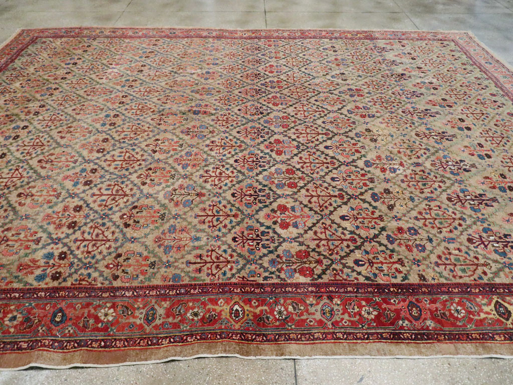 Antique Persian Bidjar Carpet, No.27941 - Gsblank